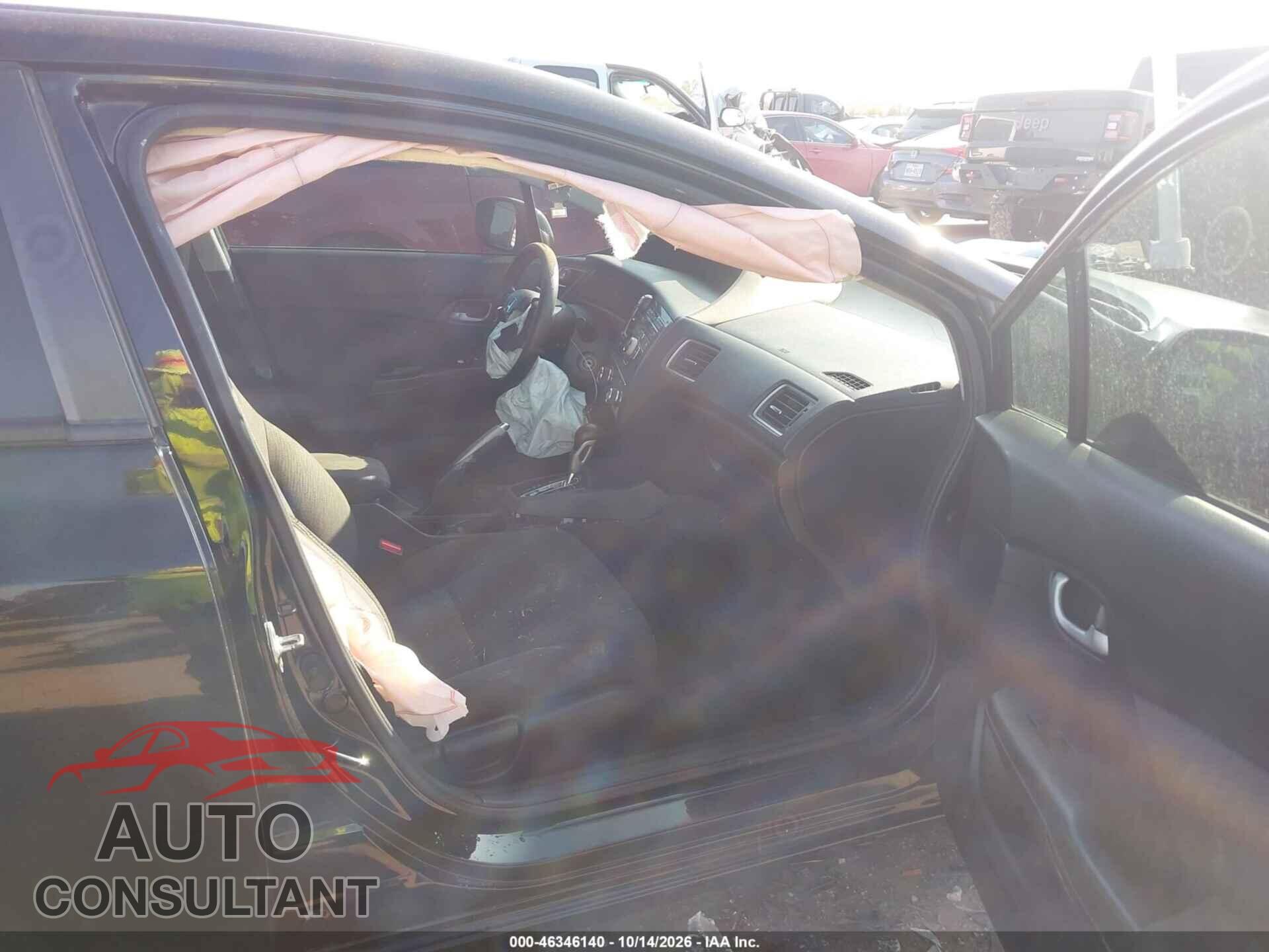 HONDA CIVIC 2013 - 19XFB2F52DE287096