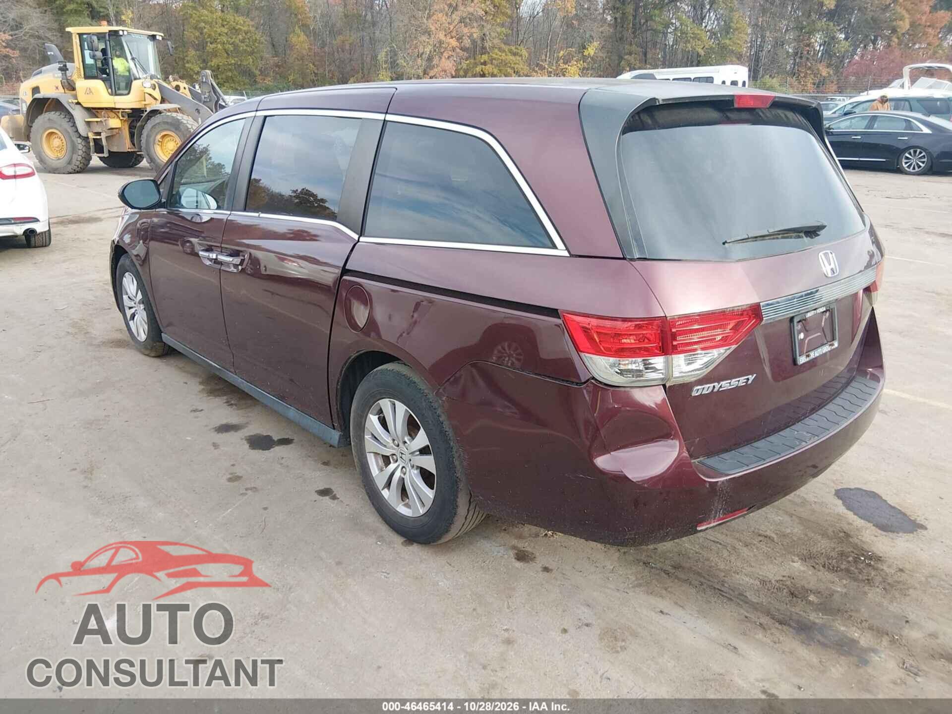 HONDA ODYSSEY 2015 - 5FNRL5H62FB112152