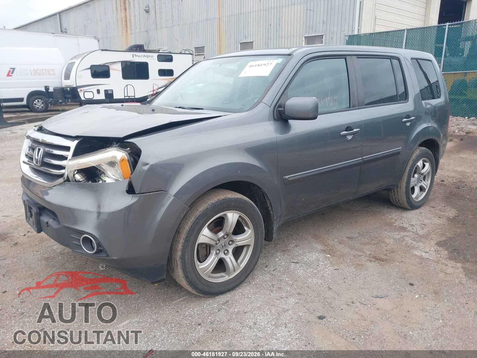 HONDA PILOT 2013 - 5FNYF4H6XDB009488