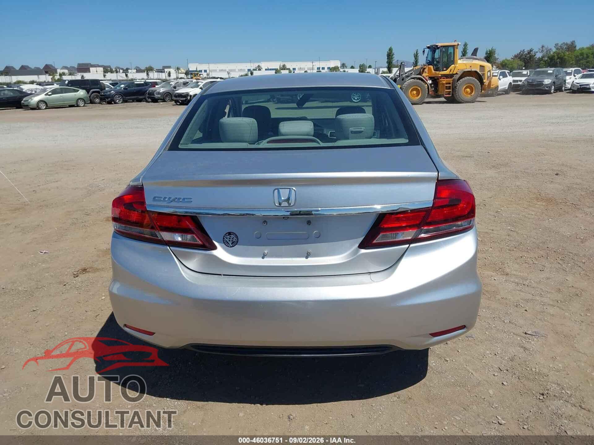 HONDA CIVIC 2014 - 19XFB2F5XEE250203