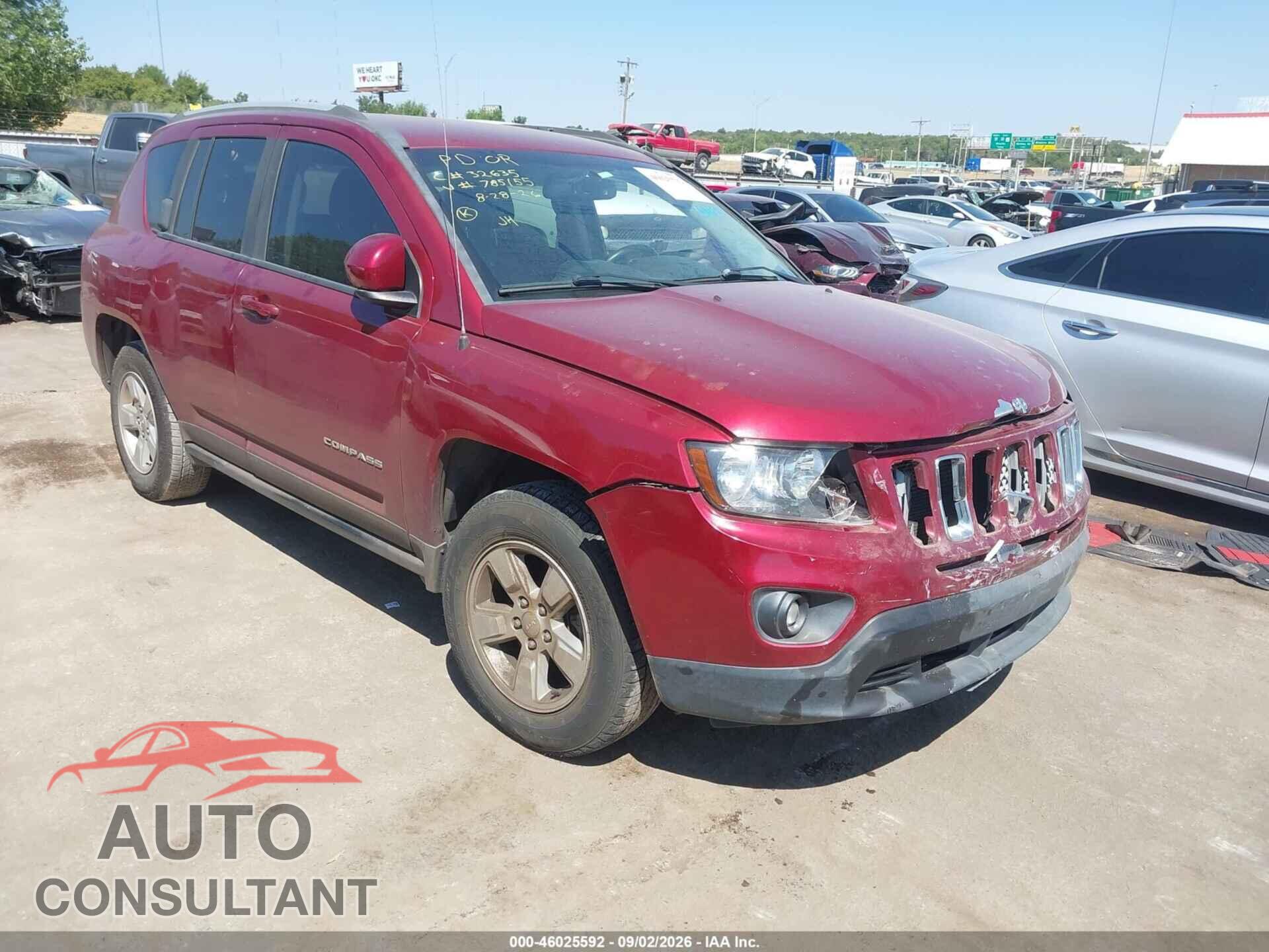 JEEP COMPASS 2016 - 1C4NJCEB4GD785155