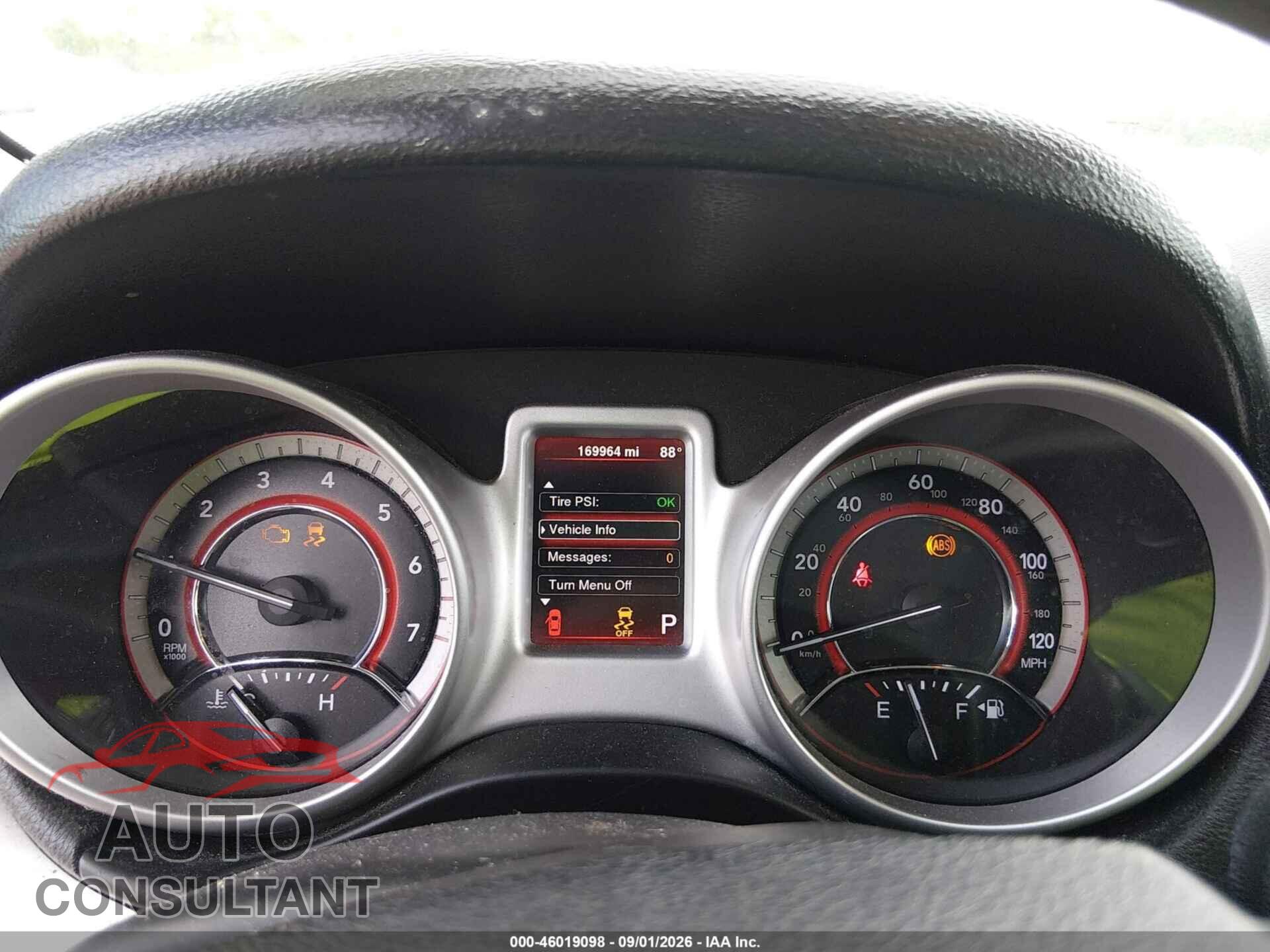 DODGE JOURNEY 2015 - 3C4PDCAB4FT674958