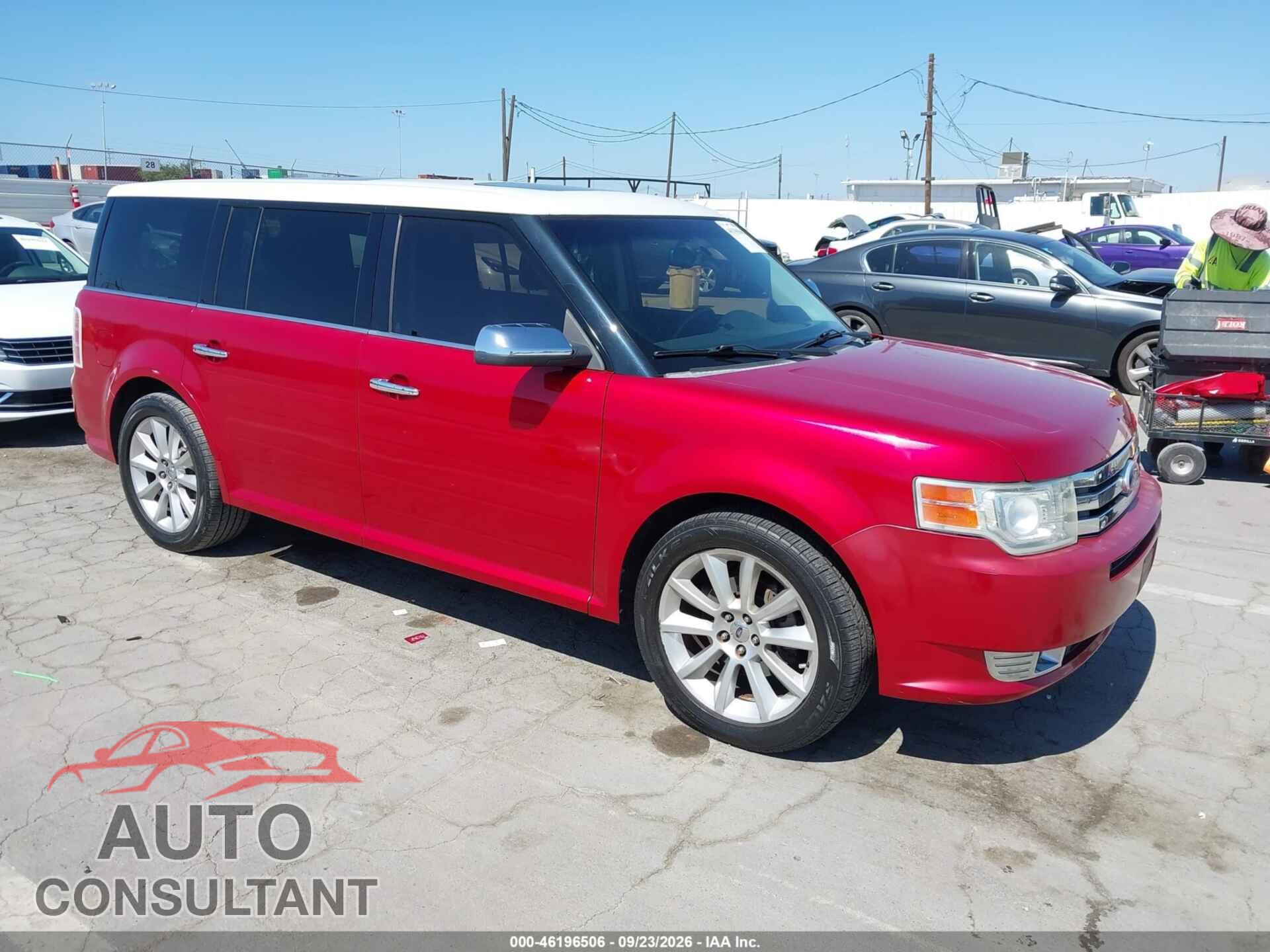 FORD FLEX 2011 - 2FMGK5DC2BBD25062