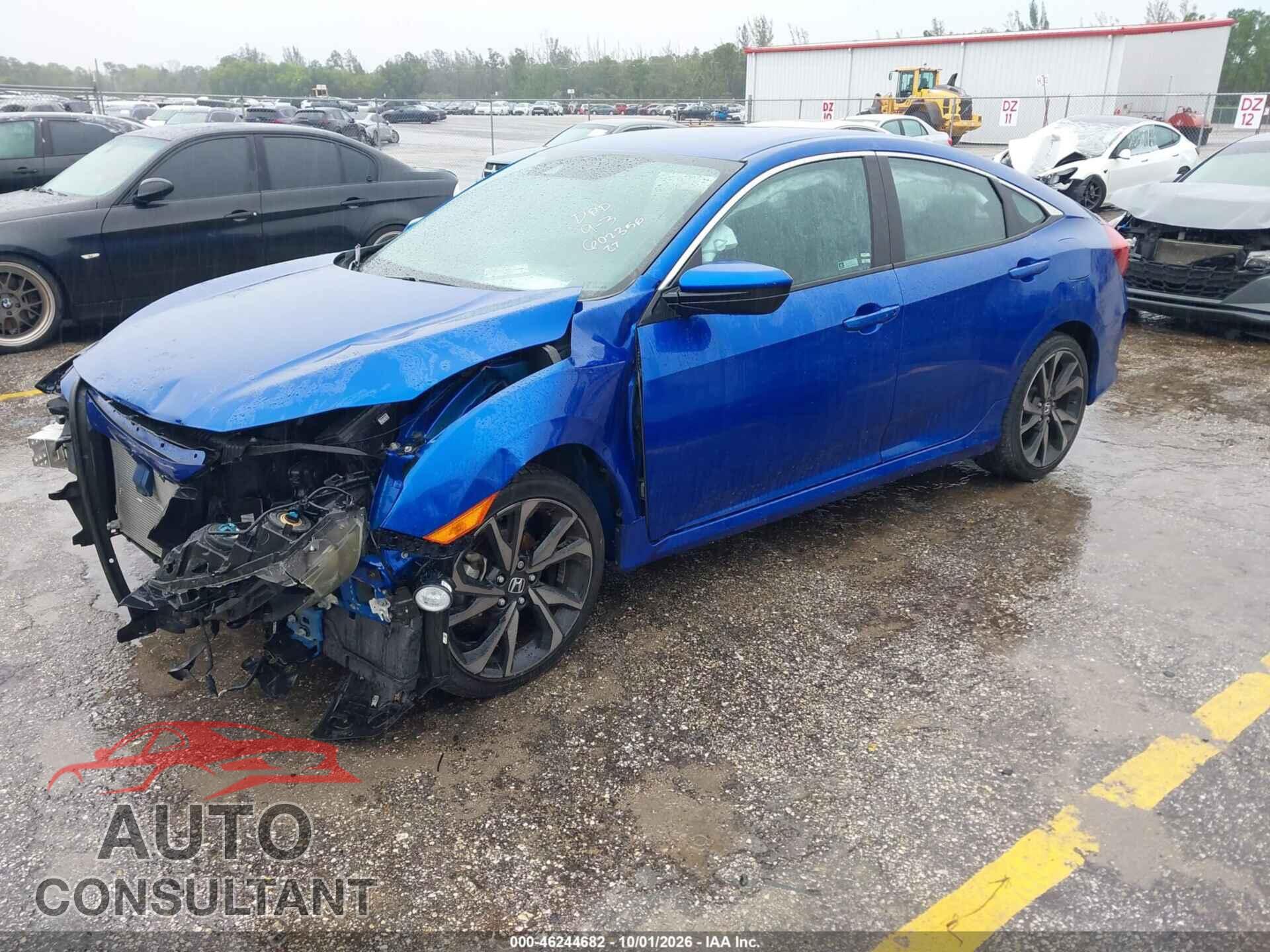 HONDA CIVIC 2019 - 2HGFC2F89KH602356