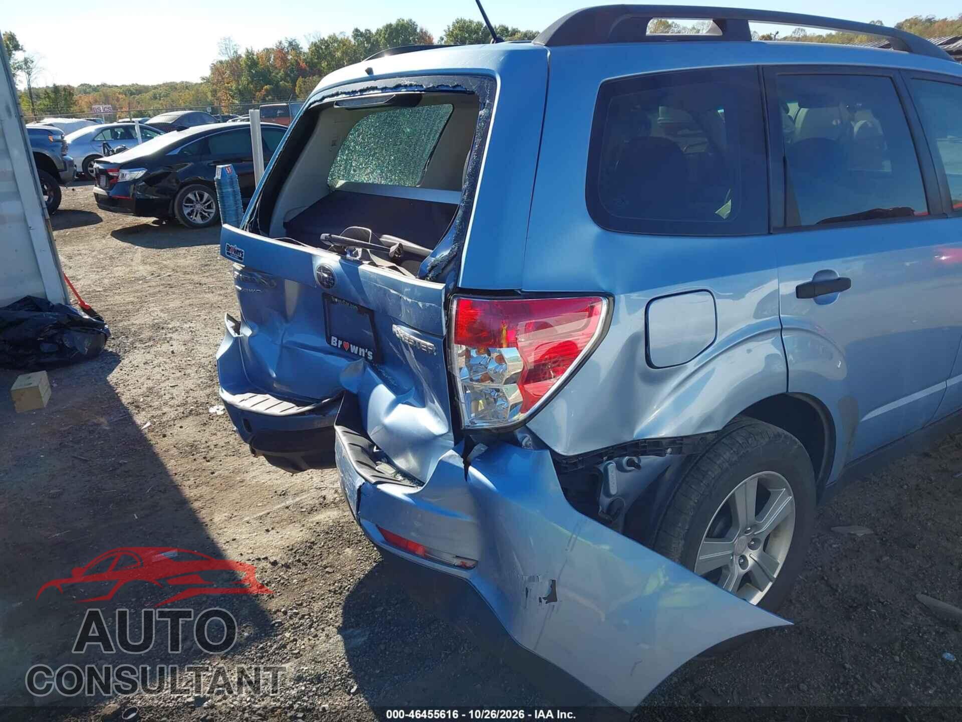 SUBARU FORESTER 2011 - JF2SHBBC8BH737800