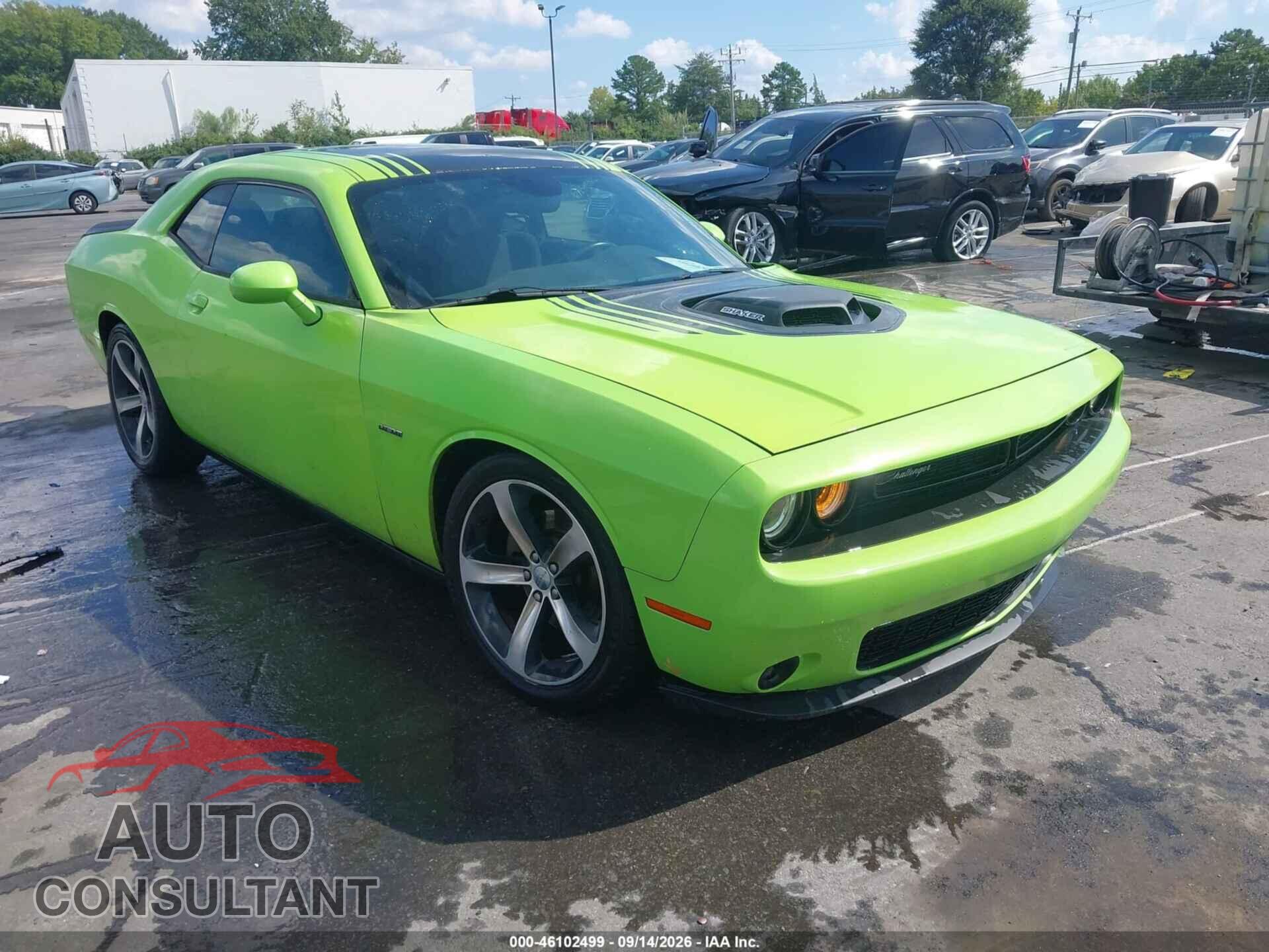 DODGE CHALLENGER 2015 - 2C3CDZAT4FH809640