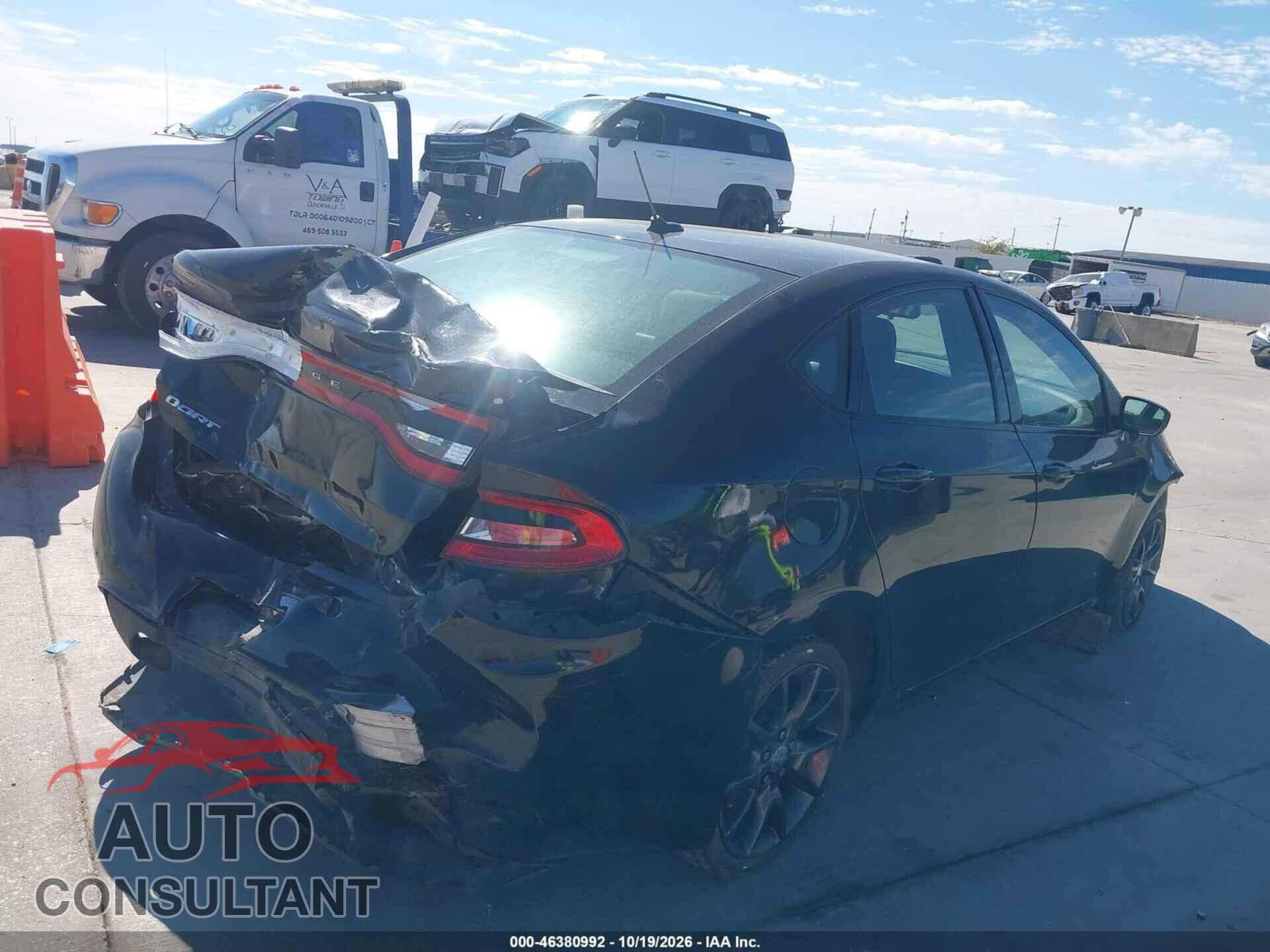 DODGE DART 2016 - 1C3CDFAA5GD578470