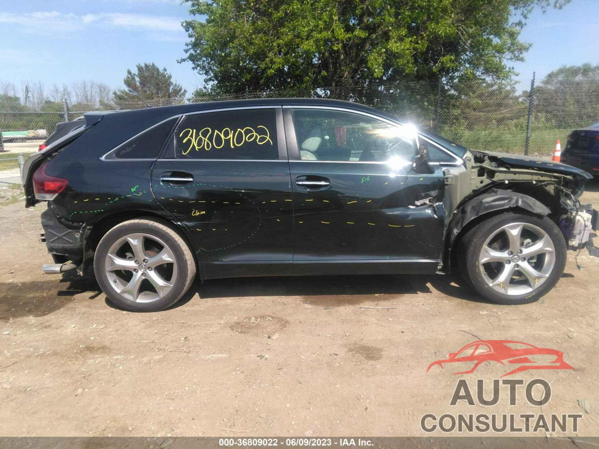 TOYOTA VENZA 2015 - 4T3BK3BB4FU110895