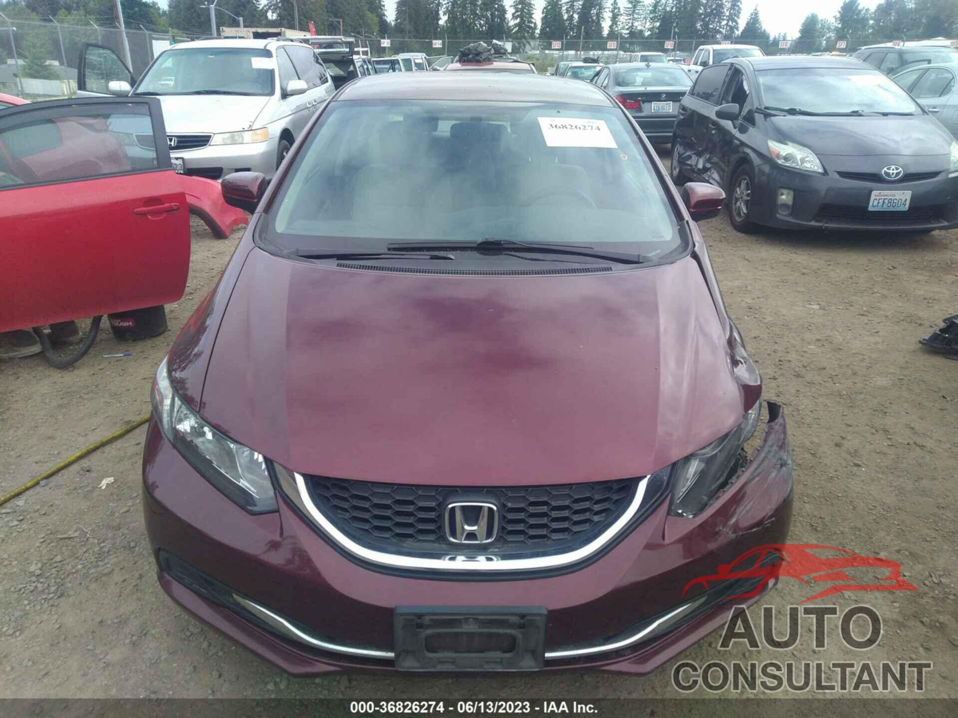 HONDA CIVIC SEDAN 2015 - 19XFB2F53FE260914