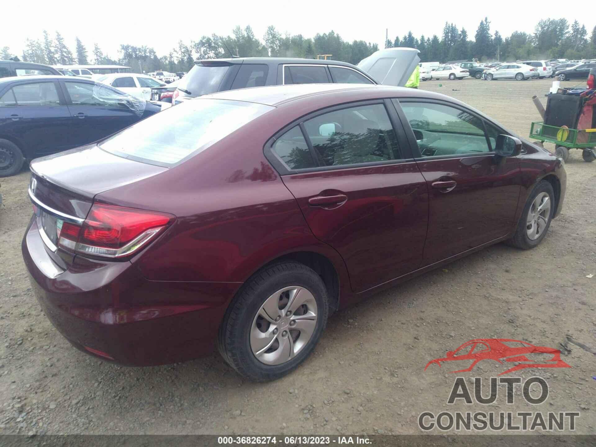 HONDA CIVIC SEDAN 2015 - 19XFB2F53FE260914