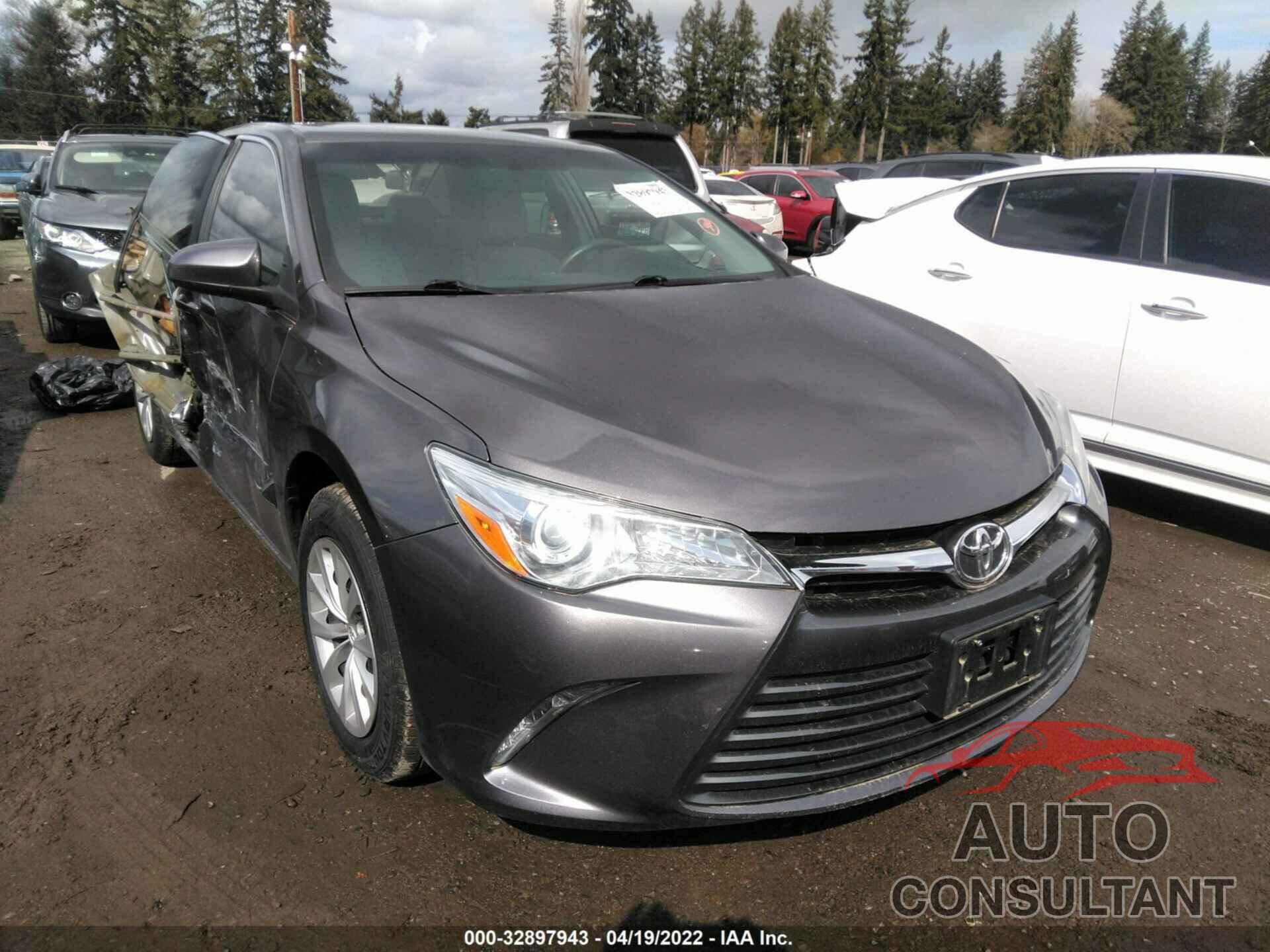 TOYOTA CAMRY 2016 - 4T4BF1FK9GR575806