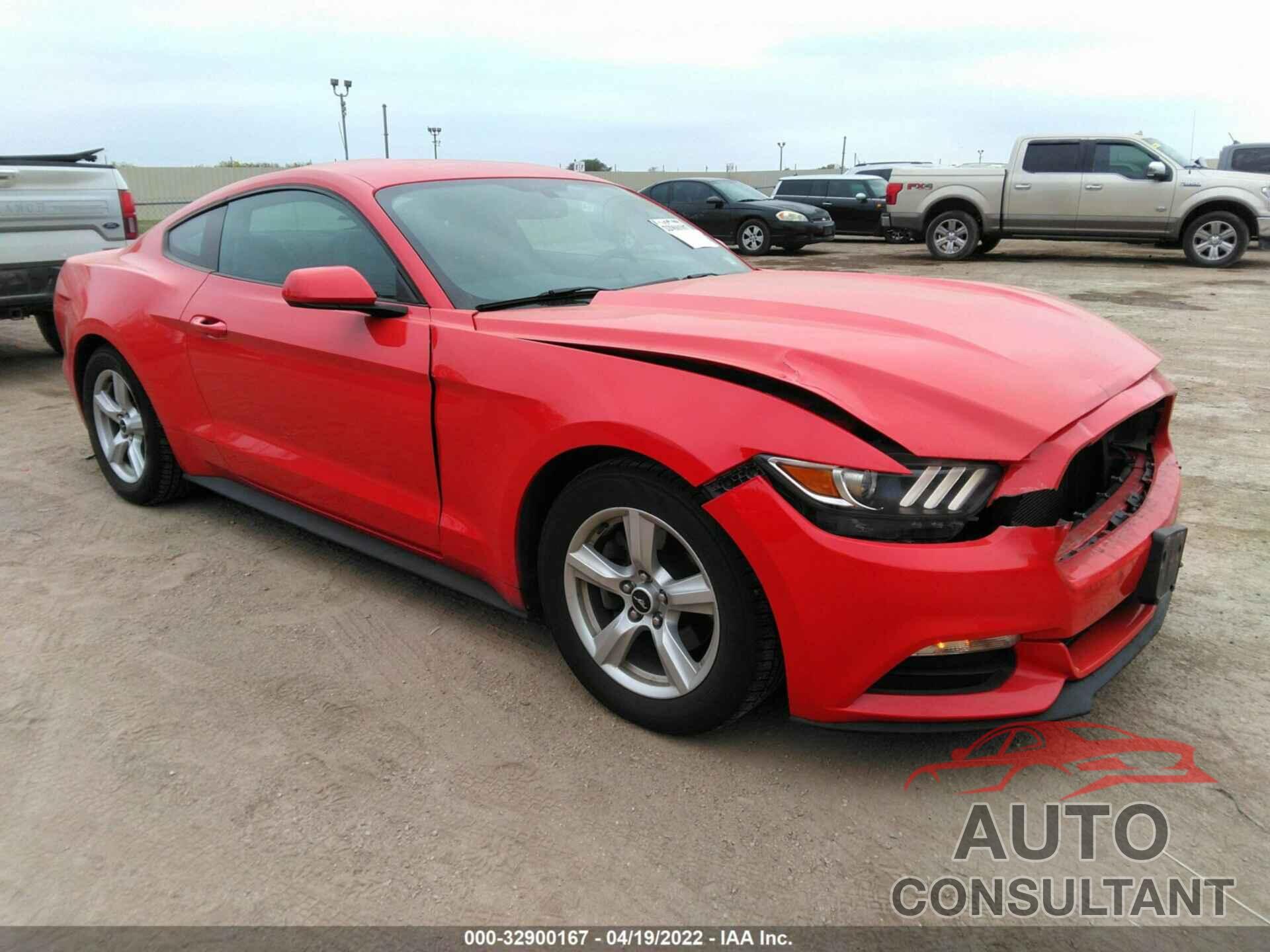 FORD MUSTANG 2017 - 1FA6P8AM6H5306453