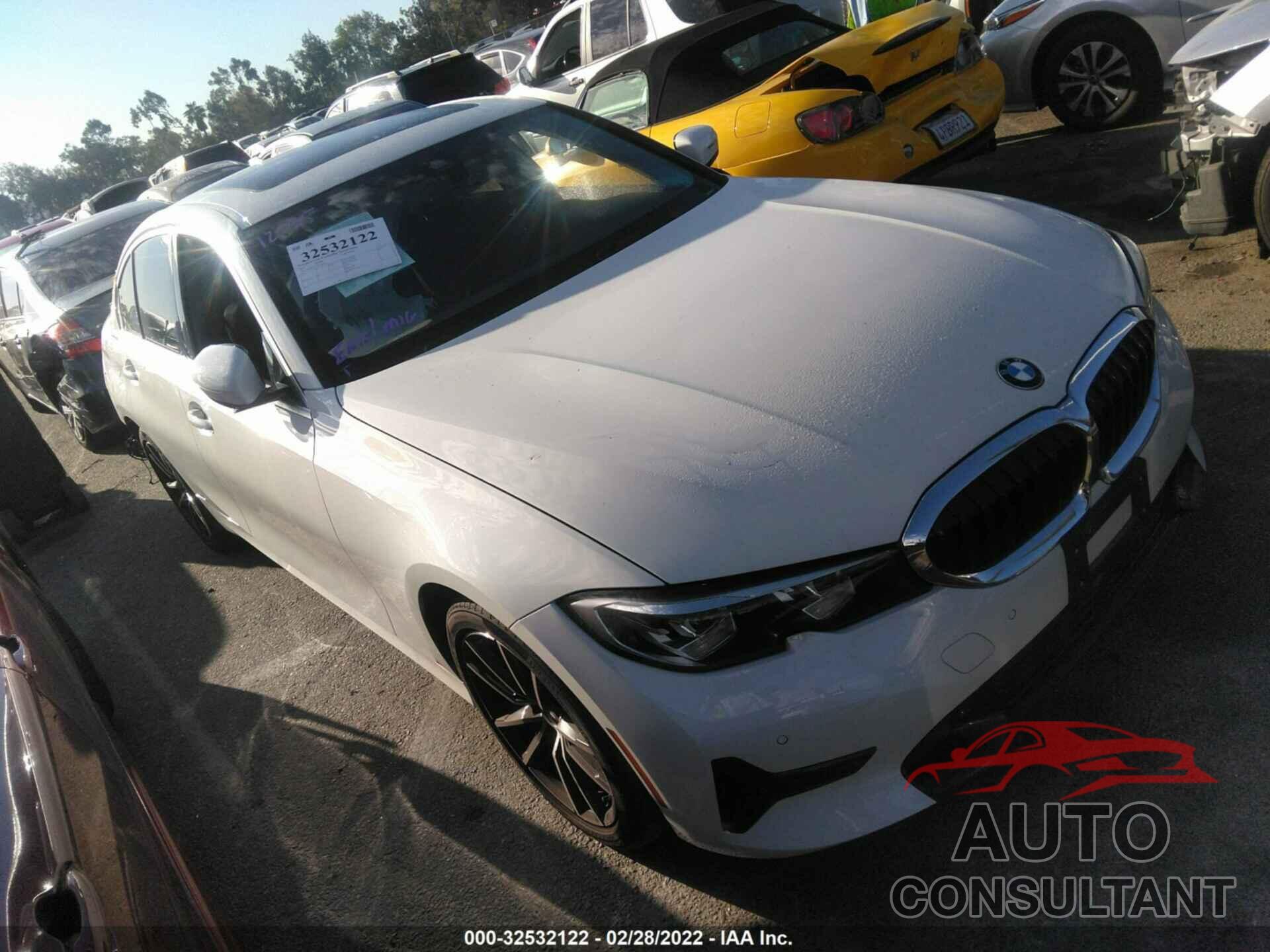BMW 3 SERIES 2019 - WBA5R1C55KAJ99405